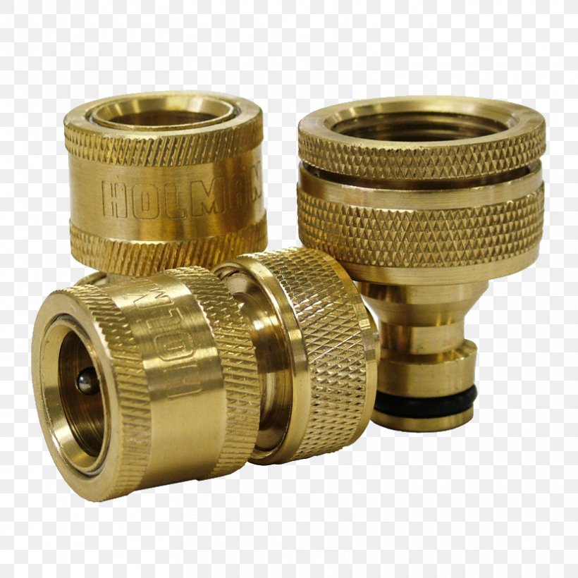 Brass Hose Coupling Piping And Plumbing Fitting Garden Hoses, PNG, 830x830px, Brass, Casting, Coupling, Faucet Handles Controls, Garden Hoses Download Free