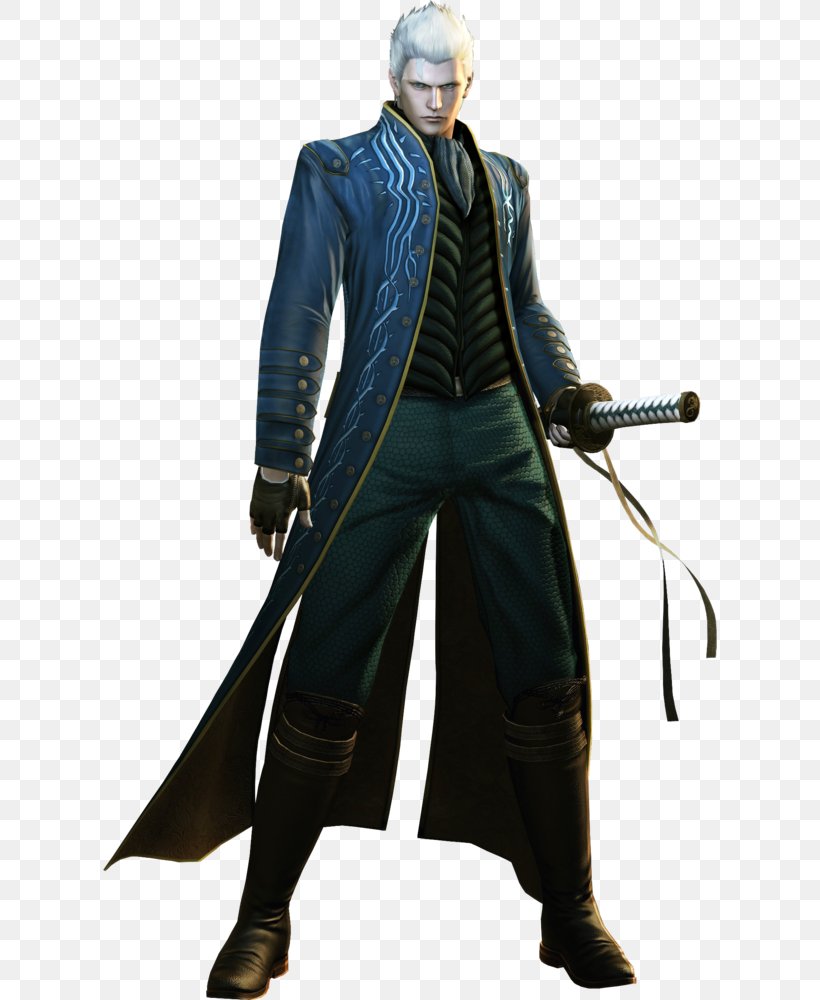 Devil May Cry 3: Dante's Awakening Devil May Cry 4 DmC: Devil May Cry Ultimate Marvel Vs. Capcom 3 Vergil, PNG, 614x1000px, Devil May Cry 4, Action Figure, Bayonetta, Boss, Capcom Download Free