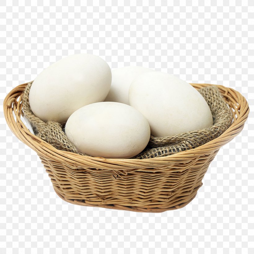 Domestic Goose Egg Basket, PNG, 1000x1000px, Domestic Goose, Basket, Egg, Ganso, Gratis Download Free
