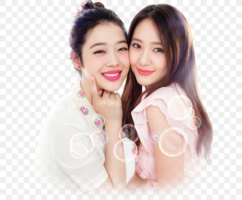Sulli Krystal Jung Cosmetics Etude House F(x), PNG, 624x678px, Watercolor, Cartoon, Flower, Frame, Heart Download Free
