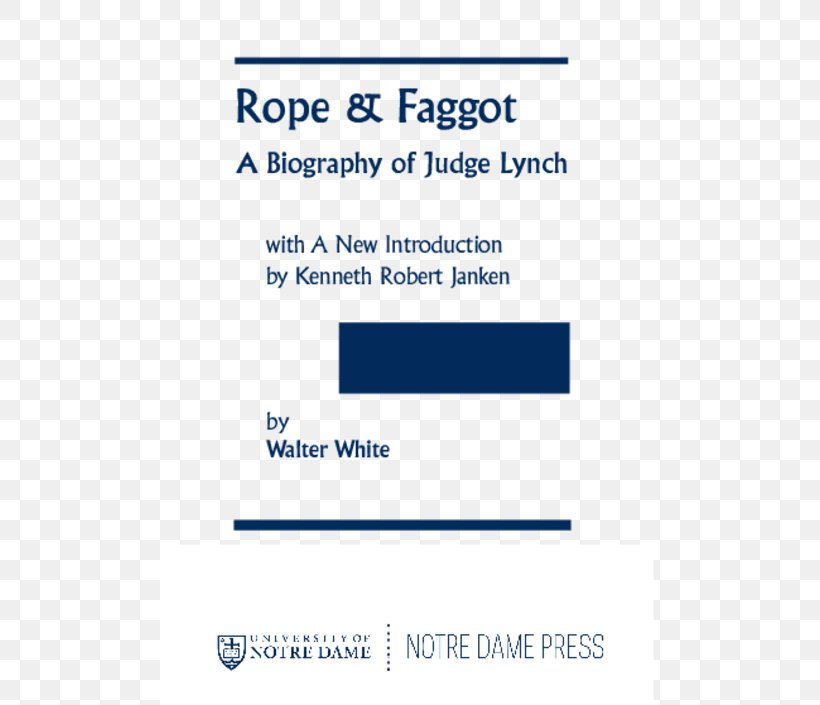 Document Rope & Faggot: A Biography Of Judge Lynch Organization Book Angle, PNG, 500x705px, Document, Area, Biography, Blue, Book Download Free