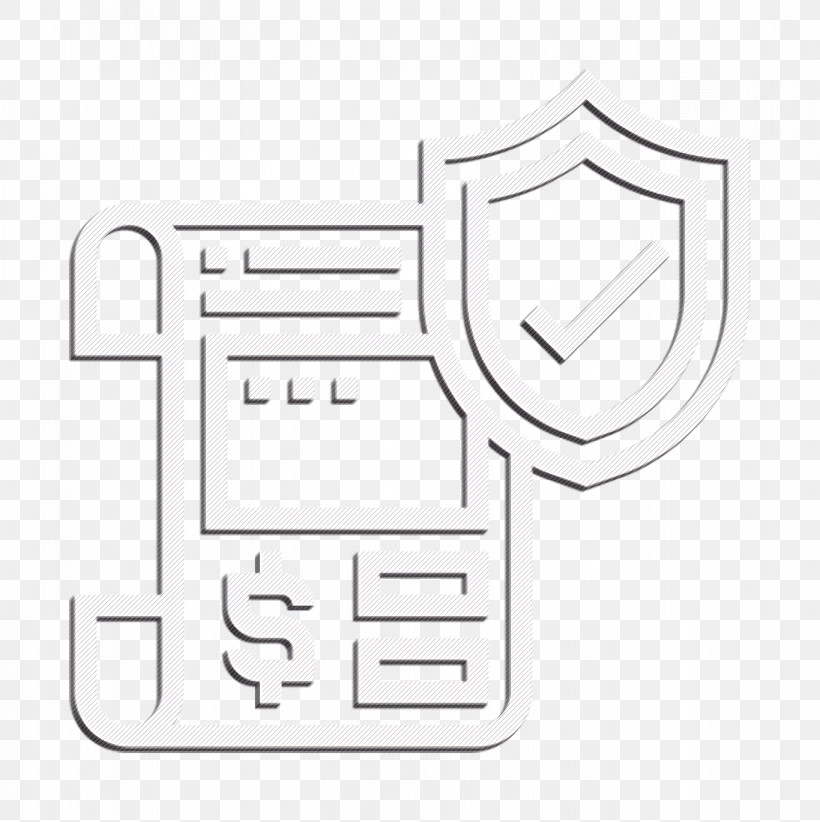 Insurance Icon Business And Finance Icon Saving And Investment Icon, PNG, 1366x1370px, Insurance Icon, Blackandwhite, Business And Finance Icon, Emblem, Logo Download Free