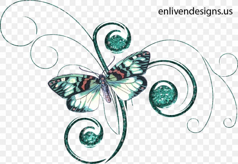 Butterfly Scrapbooking Embellishment Clip Art, PNG, 984x680px, Butterfly, Artwork, Body Jewelry, Brush Footed Butterfly, Butterflies And Moths Download Free