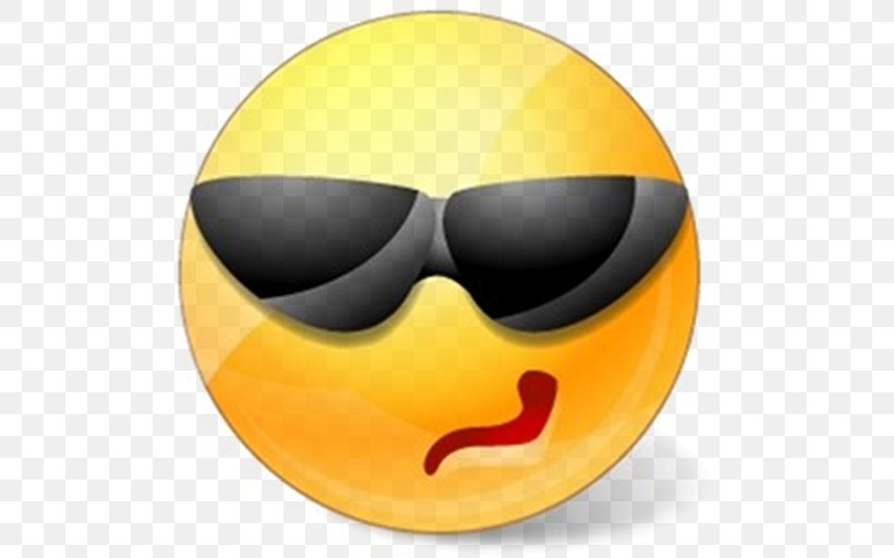 Emoticon Smiley, PNG, 512x512px, Emoticon, Eyewear, Glasses, Goggles, Happiness Download Free