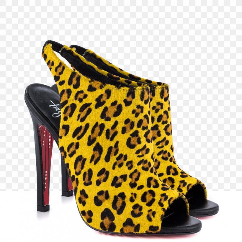 Leopard High-heeled Shoe Clothing Handbag, PNG, 900x900px, Watercolor, Cartoon, Flower, Frame, Heart Download Free