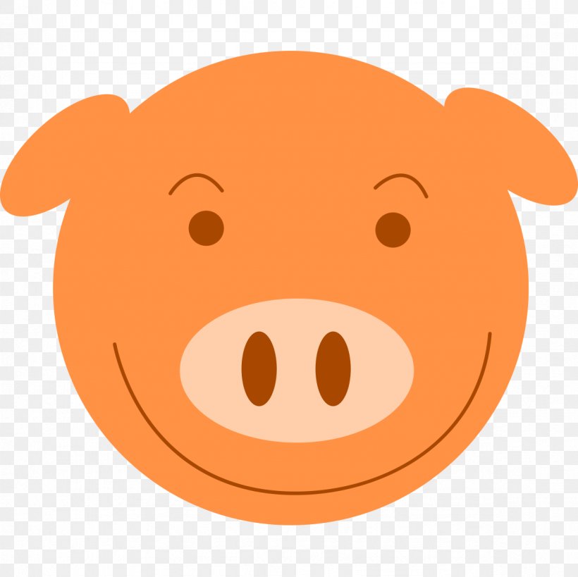 Domestic Pig Clip Art, PNG, 1181x1181px, Domestic Pig, Cartoon, Diagram, Head, Nose Download Free