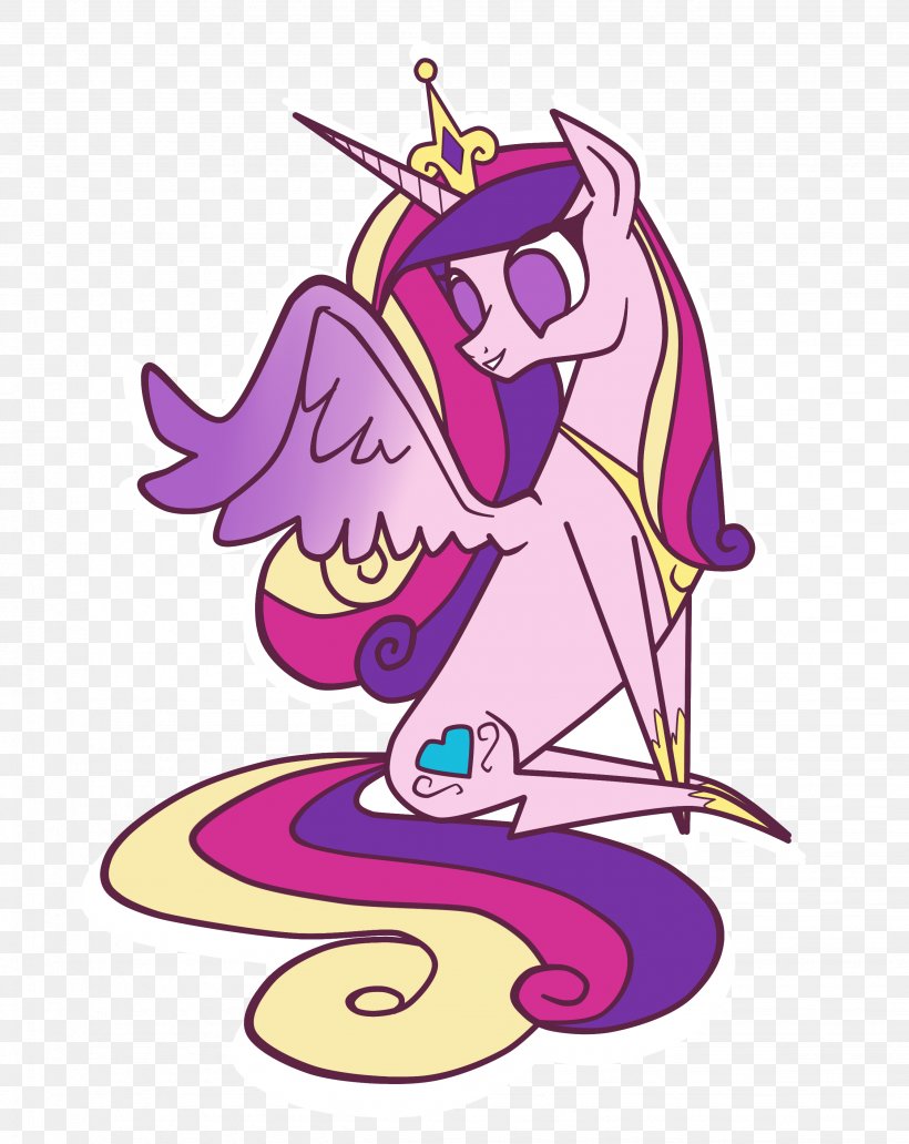 Pony Princess Celestia Princess Luna Pinkie Pie Equestria, PNG, 2673x3366px, Watercolor, Cartoon, Flower, Frame, Heart Download Free