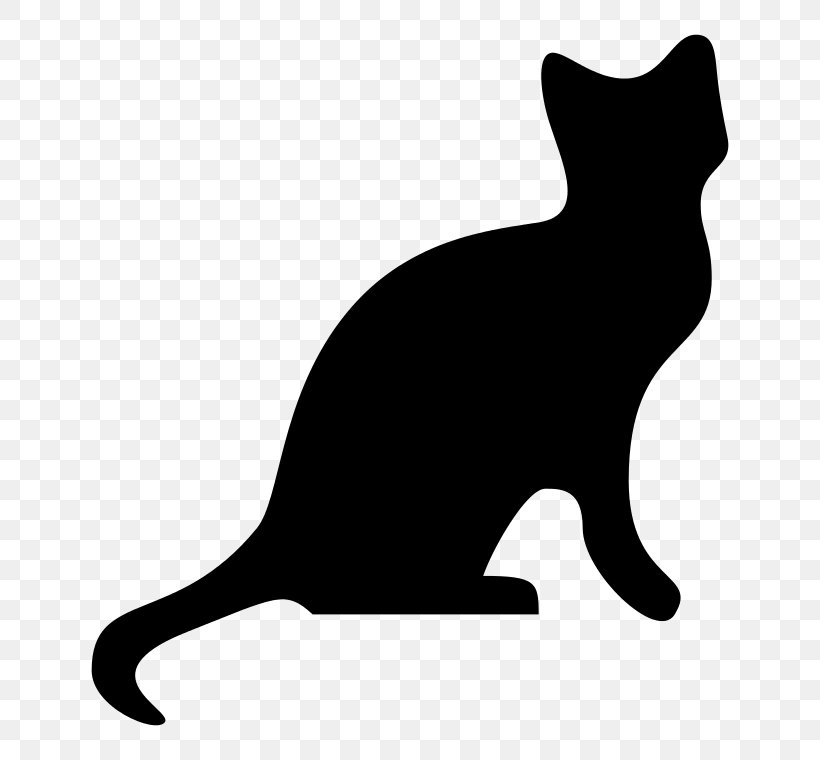 Siamese Cat Abyssinian Clip Art, PNG, 800x760px, Siamese Cat, Abyssinian, Black, Black And White, Black Cat Download Free