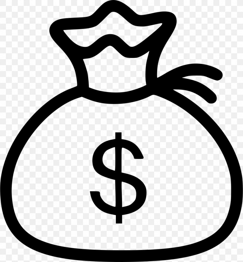 Pound Sterling Money Bag Pound Sign Clip Art, PNG, 908x980px, Pound Sterling, Area, Black And White, Business, Currency Download Free