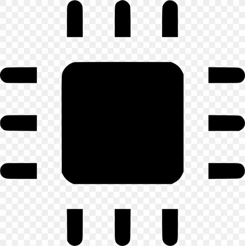 Integrated Circuits & Chips Clip Art, PNG, 980x982px, Integrated Circuits Chips, Area, Black, Black And White, Brand Download Free