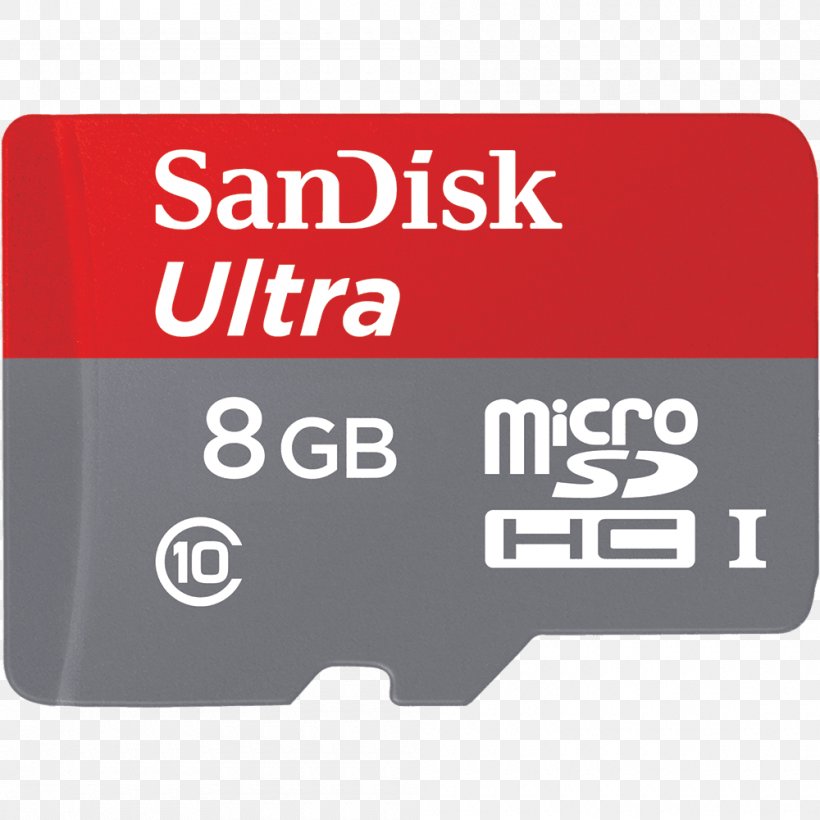 Flash Memory Cards MicroSD Secure Digital SanDisk, PNG, 1000x1000px, Flash Memory Cards, Adapter, Area, Brand, Computer Data Storage Download Free