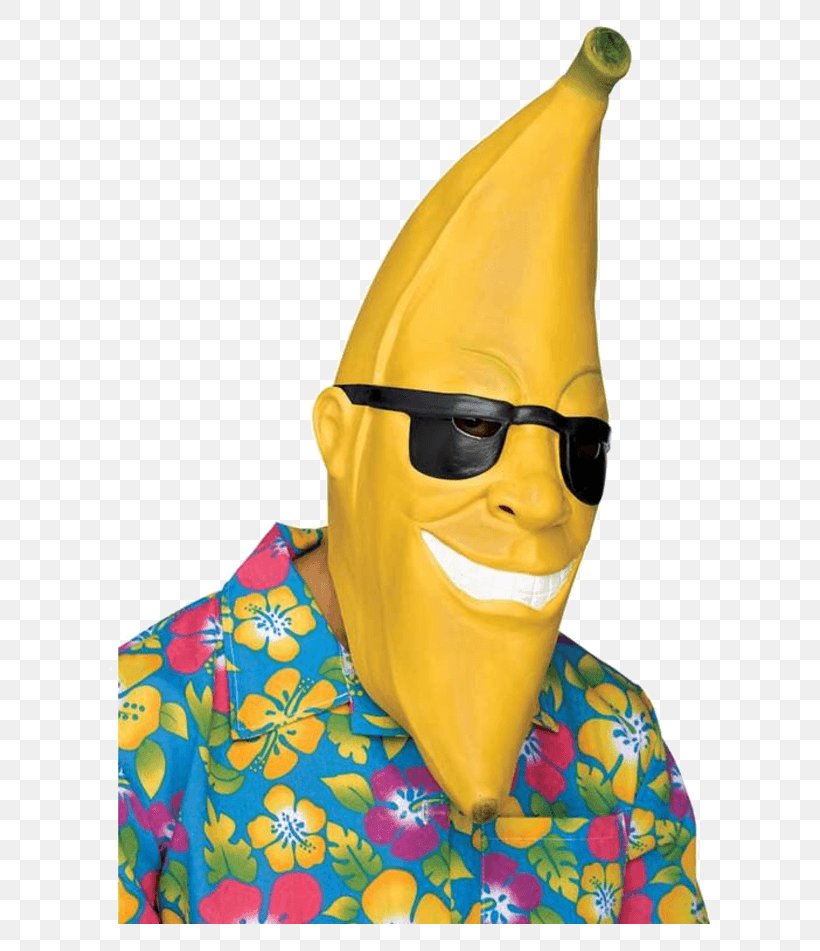 Mask Halloween Costume Bananaman, PNG, 600x951px, Mask, Banana, Bananaman, Clothing, Clothing Accessories Download Free