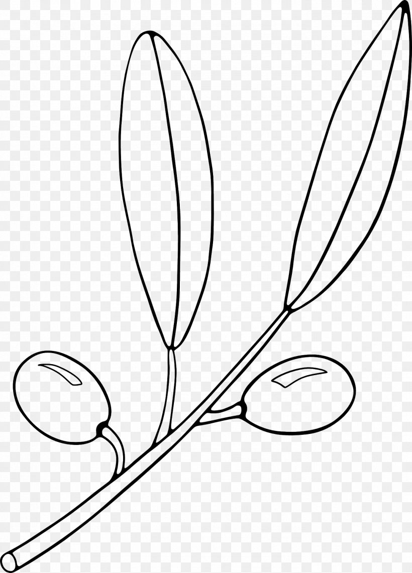 Olive Black And White Clip Art, PNG, 1379x1920px, Olive, Area, Black, Black And White, Branch Download Free