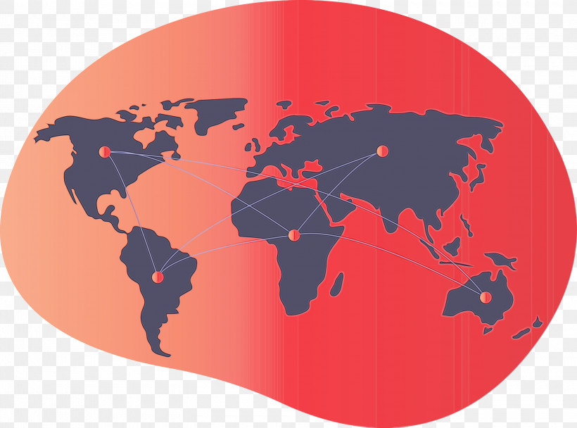 Orange, PNG, 3000x2228px, Connected World, Globe, Orange, Paint, Plate Download Free