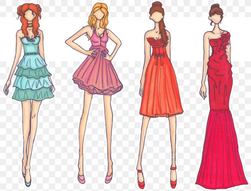 Drawing Fashion Illustration Clothing Cinna, PNG, 900x687px, Drawing, Art, Barbie, Cinna, Clothing Download Free
