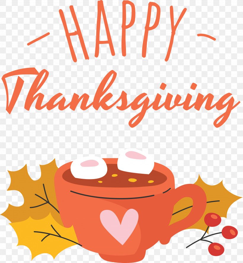 Happy Thanksgiving, PNG, 2771x3000px, Happy Thanksgiving, Cartoon, Cup, Flower, Geometry Download Free