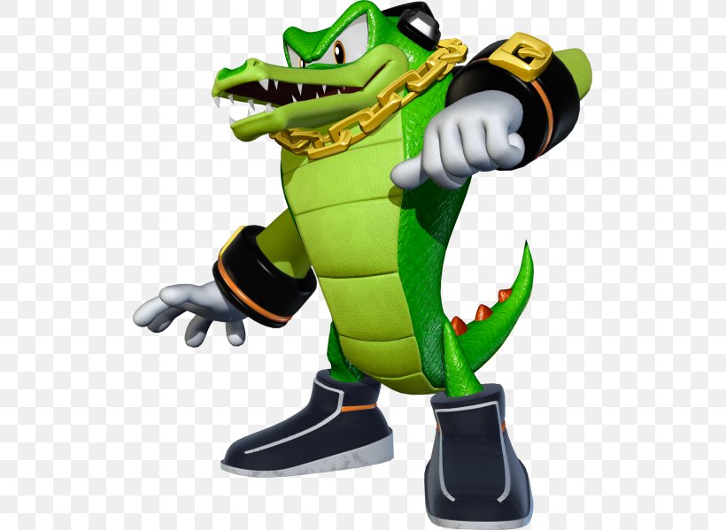 Vector The Crocodile Espio The Chameleon Sonic The Hedgehog Mario & Sonic At The Olympic Games Tails, PNG, 519x599px, Vector The Crocodile, Action Figure, Ariciul Sonic, Art, Crocodile Download Free