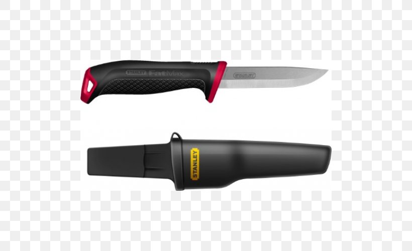 Knife Stanley Hand Tools Blade Stainless Steel, PNG, 500x500px, Knife, Blade, Bowie Knife, Chisel, Cold Weapon Download Free