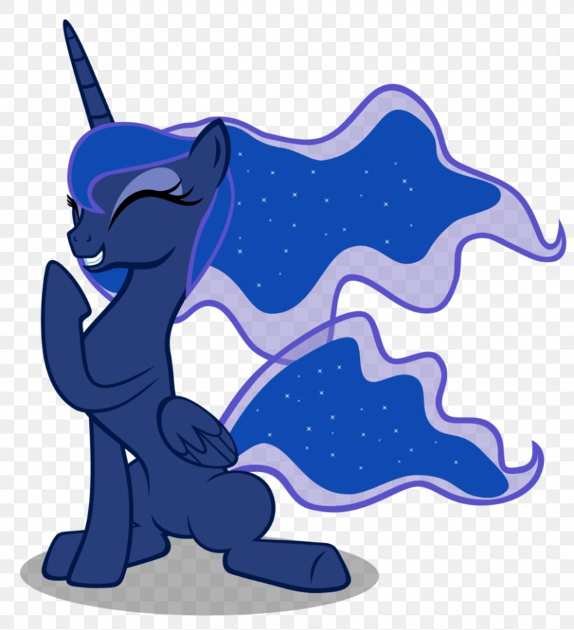 Princess Luna Pony Princess Celestia Rarity, PNG, 852x937px, Princess Luna, Blue, Cartoon, Cobalt Blue, Fan Club Download Free