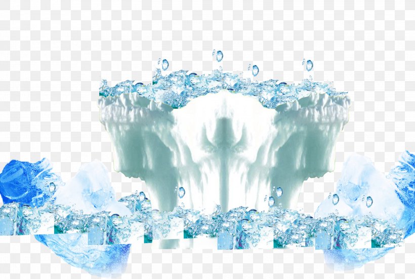 Water Iceberg Icon, PNG, 3050x2050px, Water, Aqua, Blue, Cold, Gratis Download Free