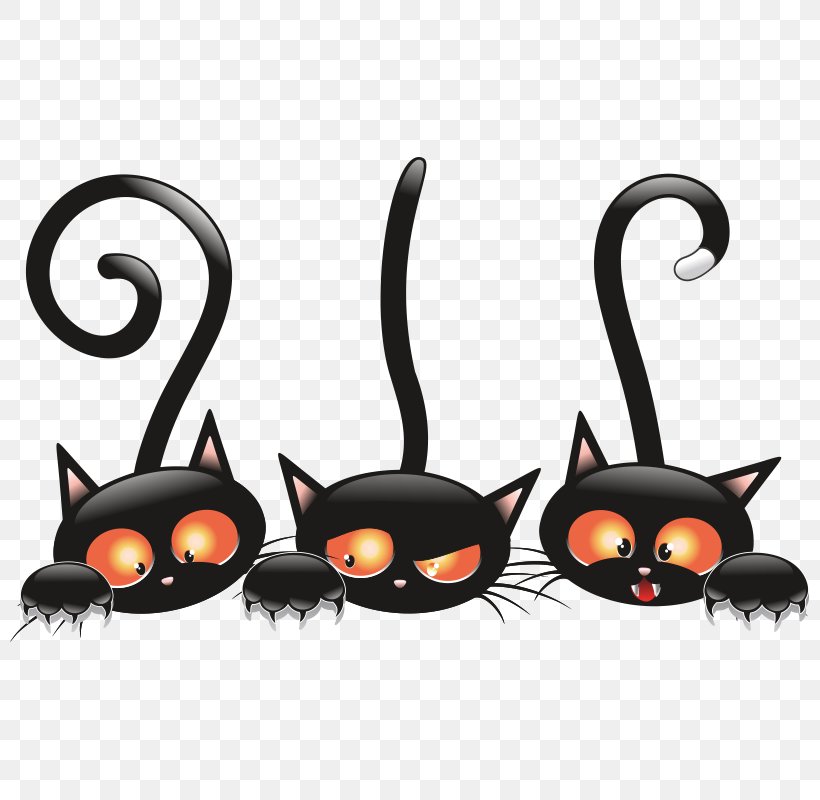 Black Cat Kitten Mouse, PNG, 800x800px, Cat, Art, Black Cat, Carnivoran, Cartoon Download Free