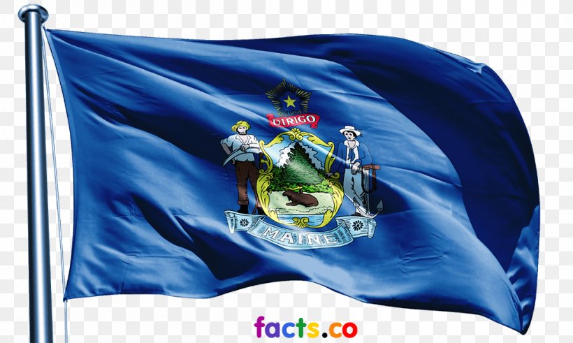 Flag Of Maine State Flag Flag Of The United States, PNG, 1000x600px, Maine, Coat Of Arms Of New York, Flag, Flag And Seal Of Virginia, Flag Of Maine Download Free