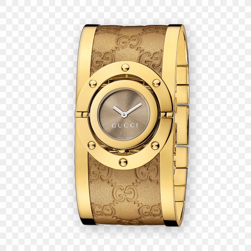 Gucci Dive Quartz Bangle Gold Woman, PNG, 2400x2400px, Gucci, Bangle, Brand, Calvin Klein, Gold Download Free