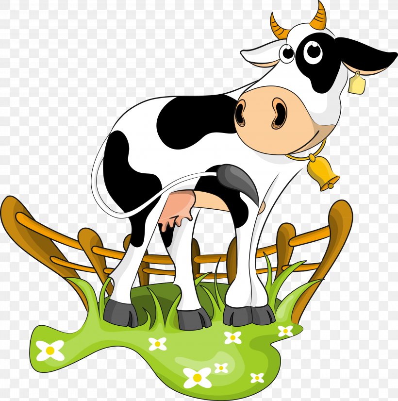 Holstein Friesian Cattle Drawing Clip Art, PNG, 4142x4177px, Holstein Friesian Cattle, Artwork, Cattle, Dairy Cattle, Dairy Cow Download Free