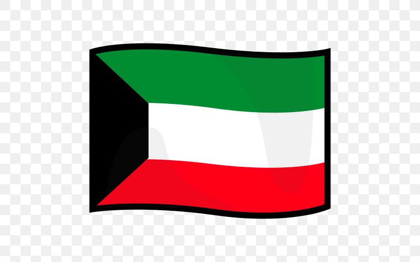 Flag Of Kuwait Emoji Text Messaging, PNG, 512x512px, Kuwait, Area, Email, Emoji, Emojipedia Download Free