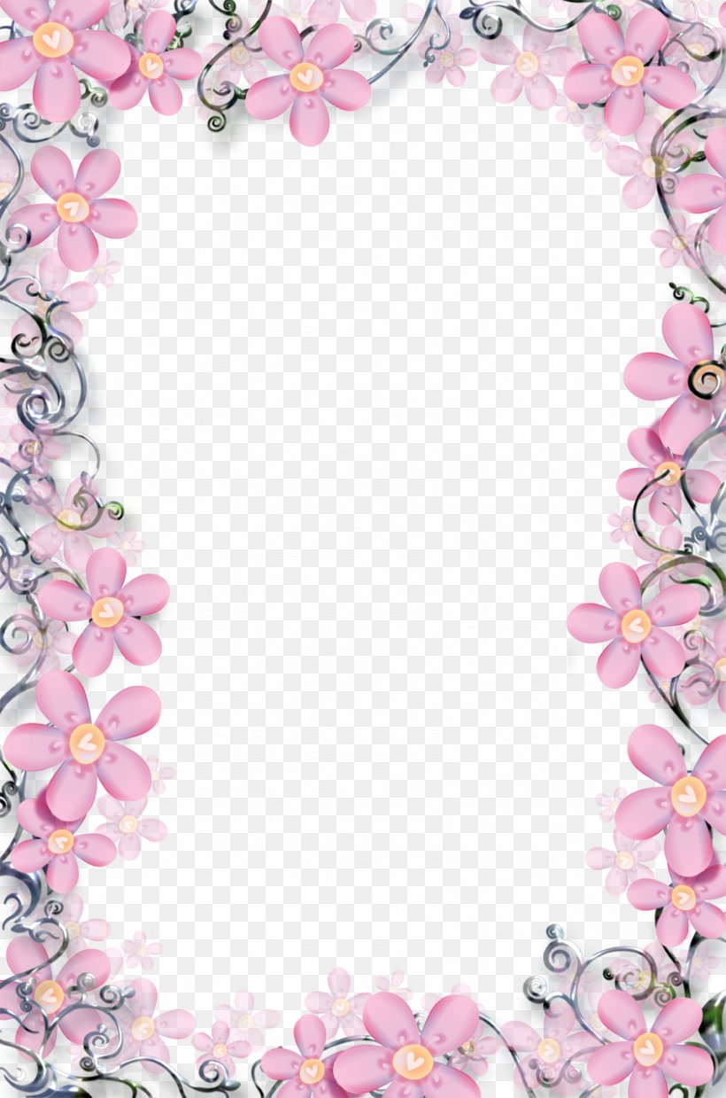 Flower Picture Frame Png 844x1276px Flower Decorative Arts