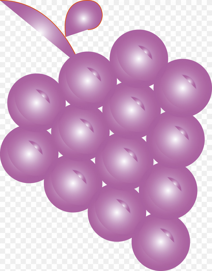 Grapes, PNG, 2348x2999px, Grapes, Ball, Balloon, Magenta, Party Supply Download Free