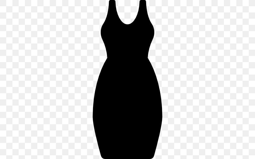 Little Black Dress T-shirt, PNG, 512x512px, Little Black Dress, Black, Black And White, Children S Clothing, Clothing Download Free