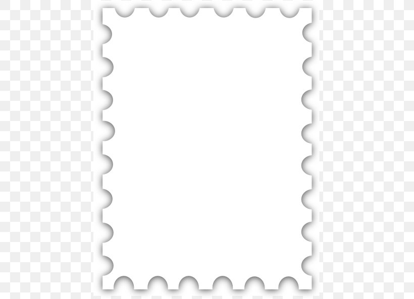 Postage Stamps Picture Frames Mail Printing Clip Art, PNG, 450x593px, Postage Stamps, Area, Black, Black And White, Border Download Free
