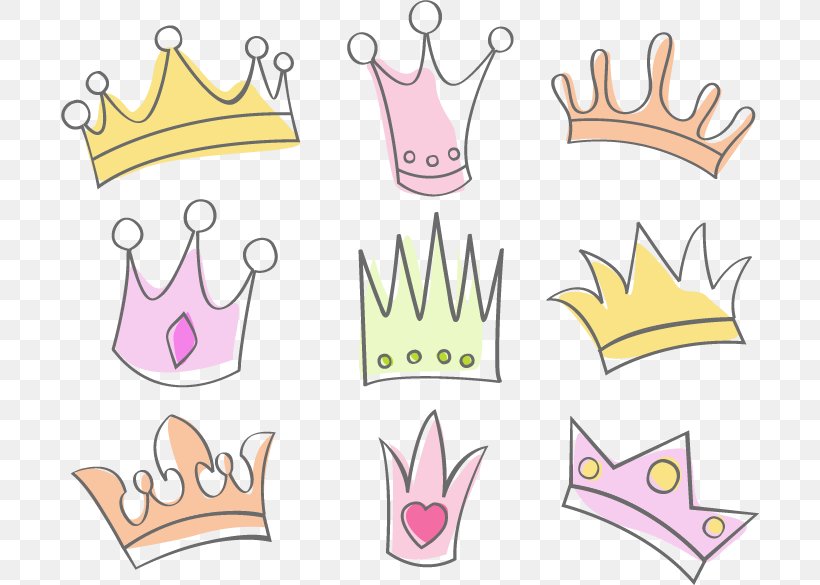 Crown Euclidean Vector Clip Art, PNG, 698x585px, Crown, Area, Art, Clip Art, Drawing Download Free