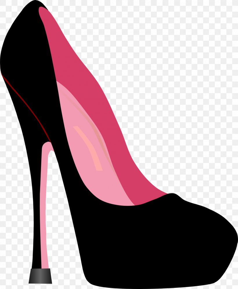 High-heeled Shoe Court Shoe Stiletto Heel Clip Art, PNG, 1585x1920px, Watercolor, Cartoon, Flower, Frame, Heart Download Free