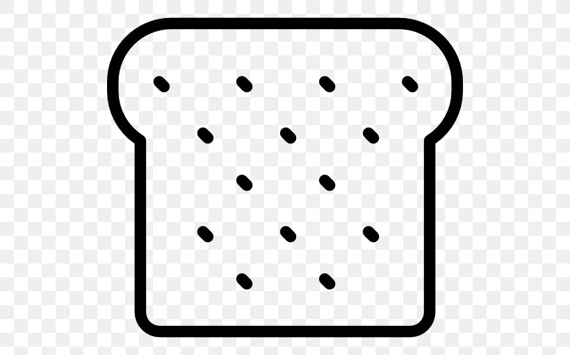 Toast Breakfast Baguette Sliced Bread, PNG, 512x512px, Toast, Area, Baguette, Black, Black And White Download Free