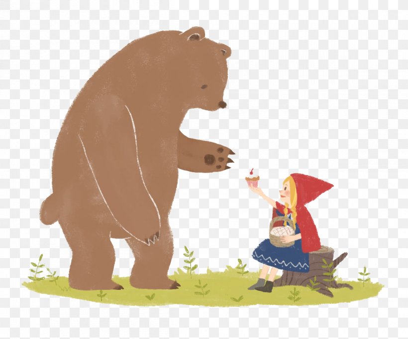 Brown Bear Cartoon Illustration, PNG, 1200x1000px, Watercolor, Cartoon, Flower, Frame, Heart Download Free