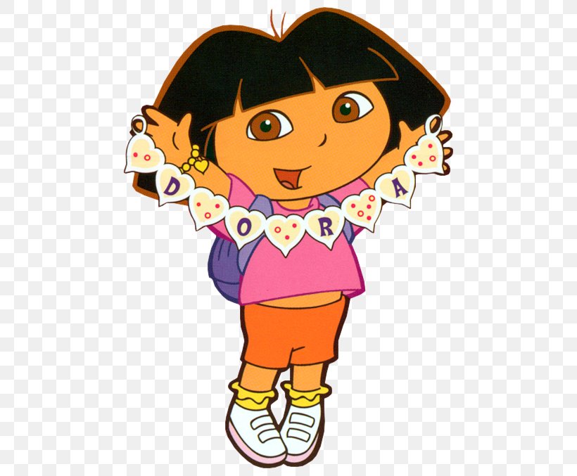 Cartoon Dora The Explorer, PNG, 490x677px, Watercolor, Cartoon, Flower, Frame, Heart Download Free