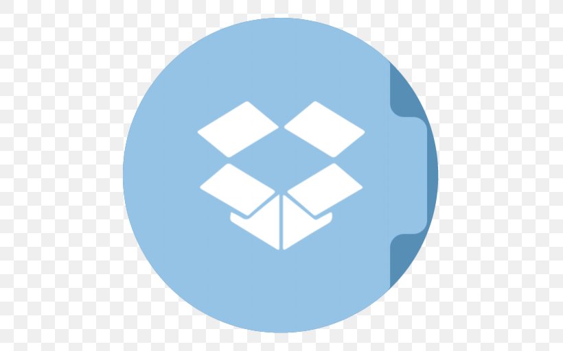 Electric Blue Brand Symbol, PNG, 512x512px, Dropbox, Azure, Blue, Brand, Electric Blue Download Free