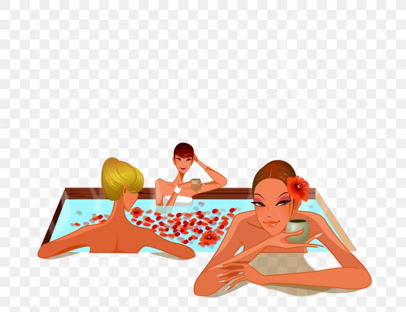 Hot Tub Spa Sticker, PNG, 1788x1377px, Hot Tub, Area, Art, Bathroom, Beauty Download Free