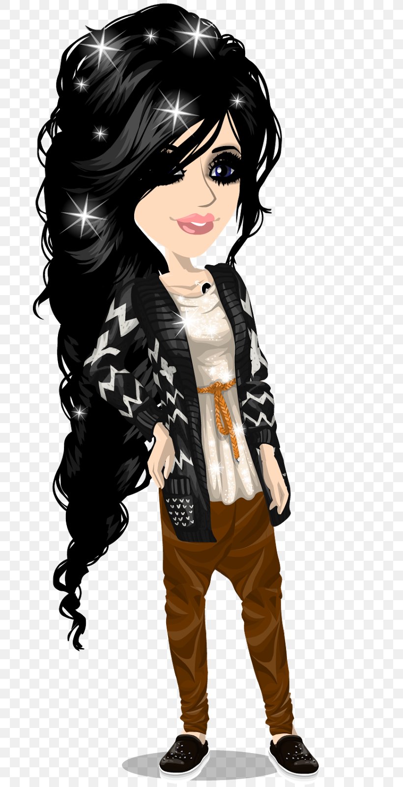 MovieStarPlanet Black Hair Apple Juice Drawing, PNG, 687x1600px, Watercolor, Cartoon, Flower, Frame, Heart Download Free