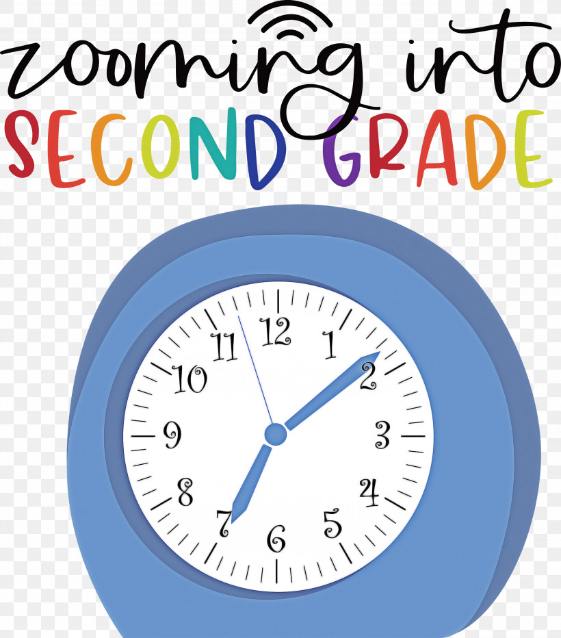 Back To School Second Grade, PNG, 2638x3000px, Back To School, Alarm Clock, Alarm Device, Clock, Geometry Download Free