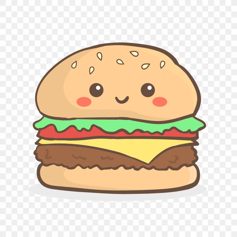 Cheeseburger Hamburger French Fries Whopper Fast Food, PNG, 1000x1000px, Cheeseburger, Bread, Cuisine, Dish, Fast Food Download Free