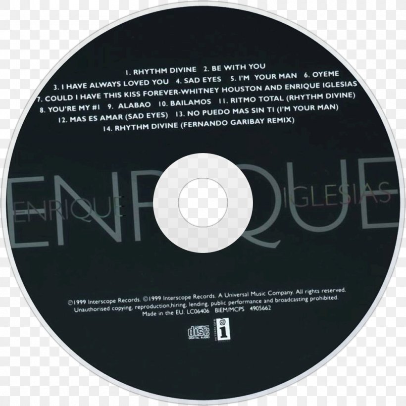 Escape Enrique Album Compact Disc Vivir, PNG, 1000x1000px, Watercolor, Cartoon, Flower, Frame, Heart Download Free