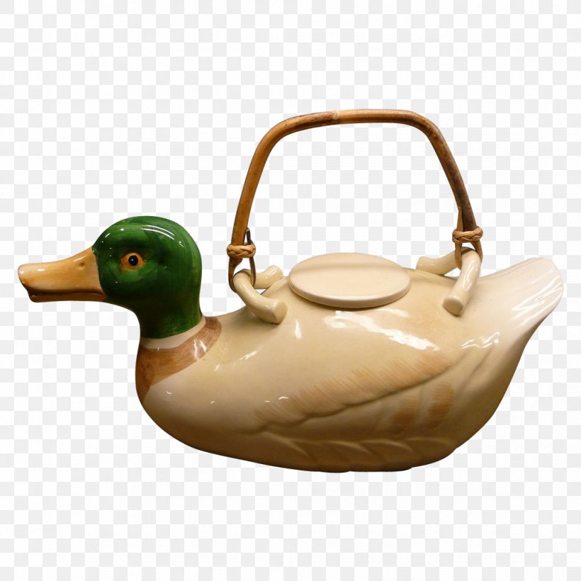 Mallard Teapot Duck Kettle, PNG, 1019x1019px, Mallard, Beak, Bird, Bowl, Ceramic Download Free