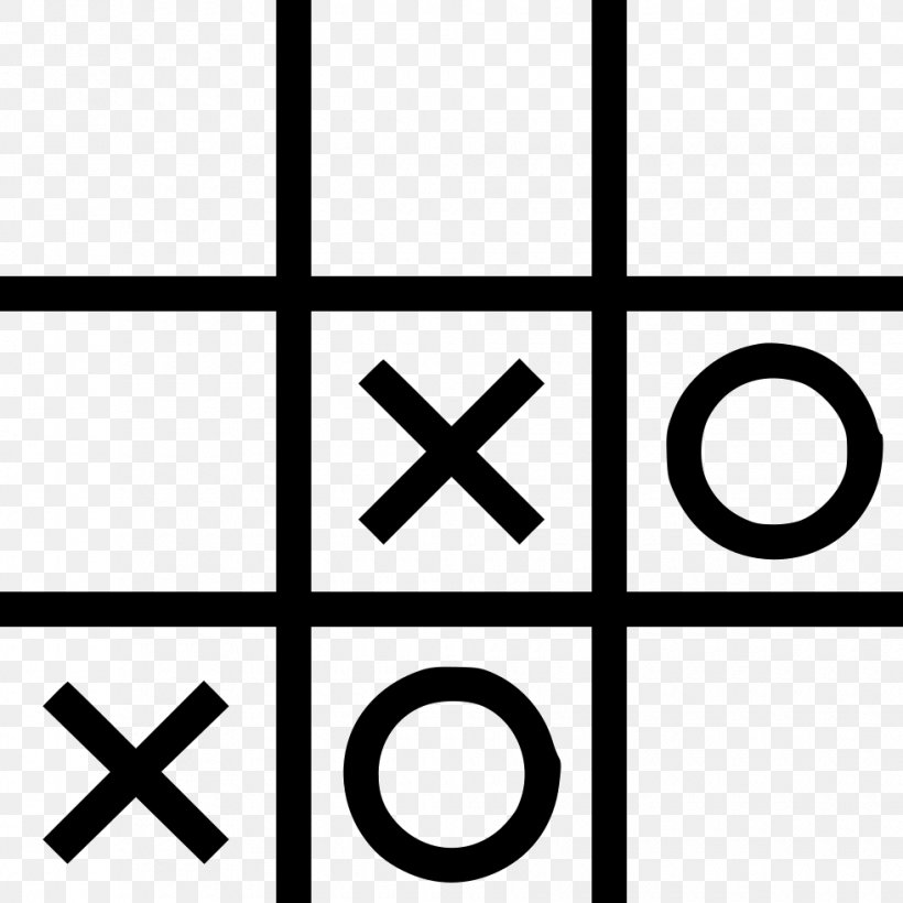 Tic-tac-toe Classic Game, PNG, 980x980px, Tictactoe, Area, Black, Black And White, Brand Download Free