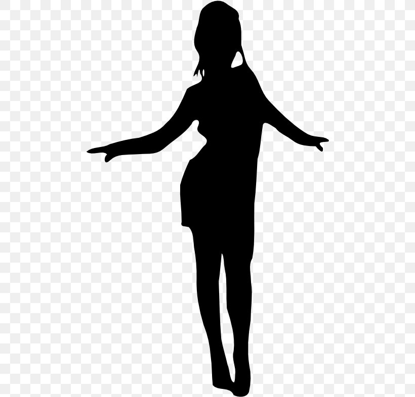Woman Cartoon, PNG, 481x786px, Silhouette, Blackandwhite, Color, Dance, Drawing Download Free