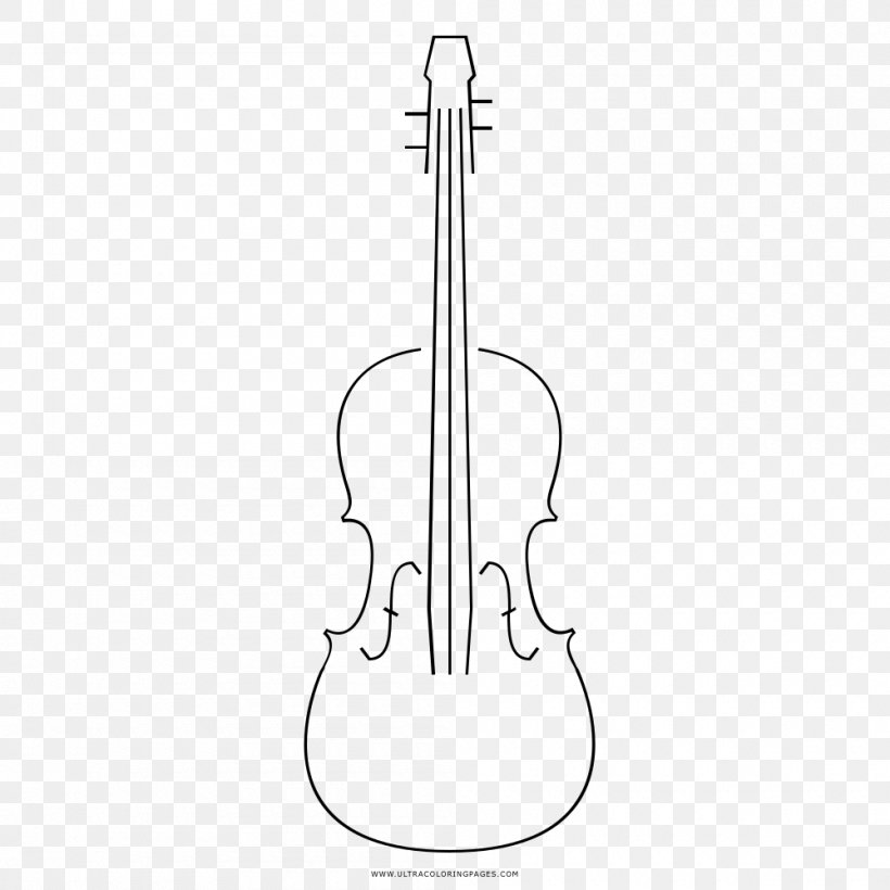 how to draw a cartoon violin