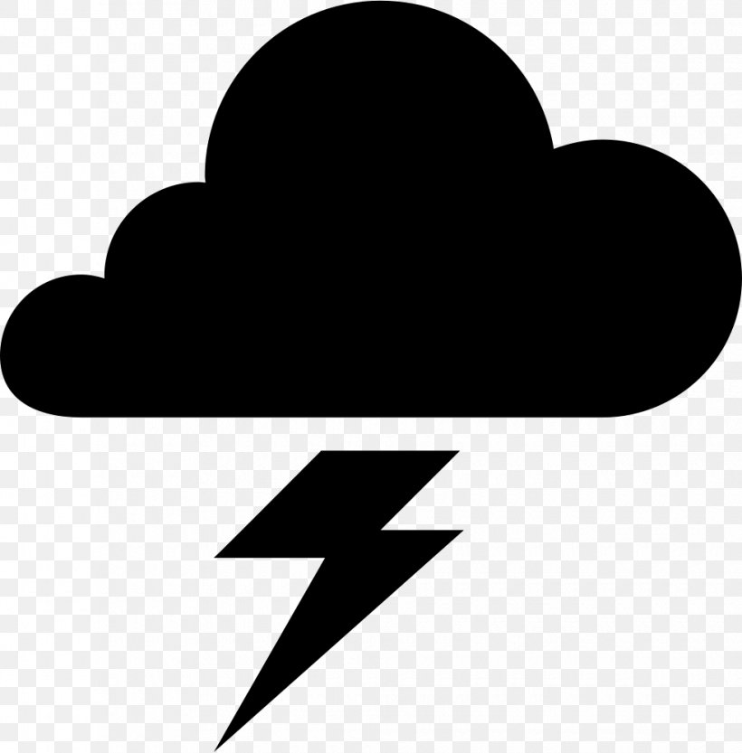 Lightning Cloud Thunderstorm Thunderstorm, PNG, 980x996px, Lightning, Black And White, Blizzard, Cloud, Heart Download Free