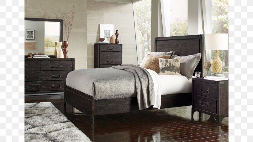 Bed Frame Bedroom Furniture Sets Industrial Style, PNG, 1600x900px, Bed Frame, Bed, Bed Sheet, Bedroom, Bedroom Furniture Sets Download Free